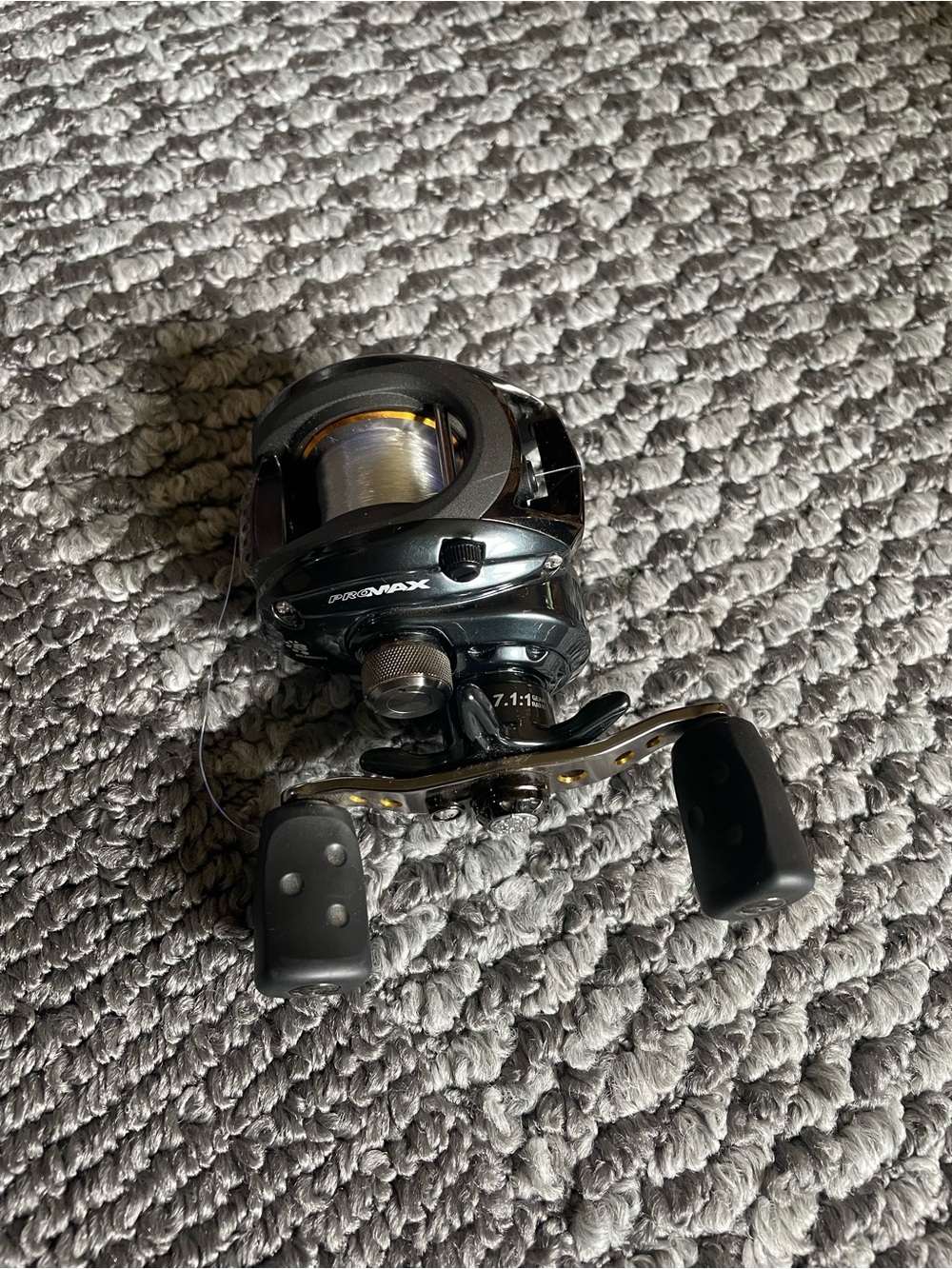 Abu Garcia ProMax Baitcaster Reel.